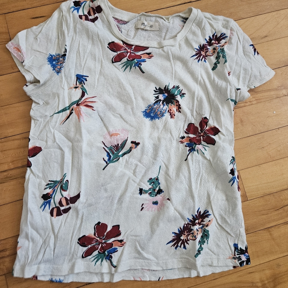 Madewell crop tee